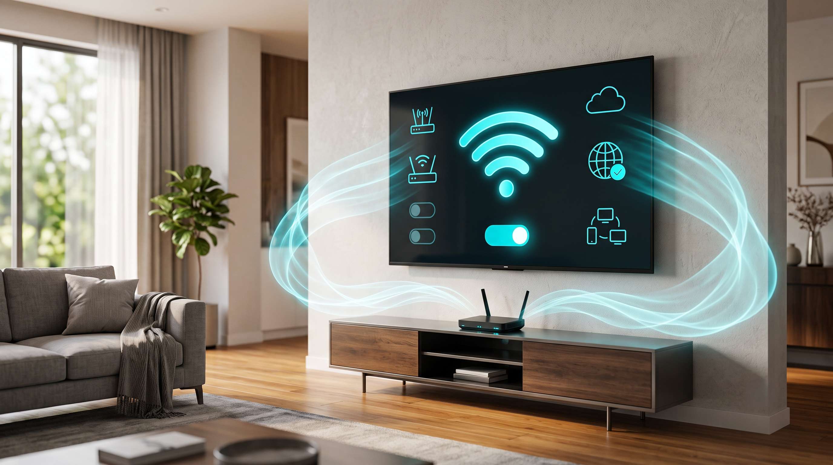 Как подключить телевизор к интернету — способы настройки через Wi-Fi и кабель